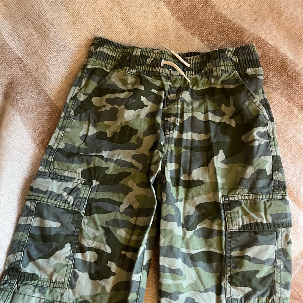 Camouflage Cargo Pants for Kids